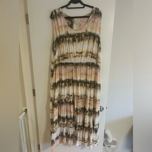 Ava & Viv Tie Dye Maxi dress